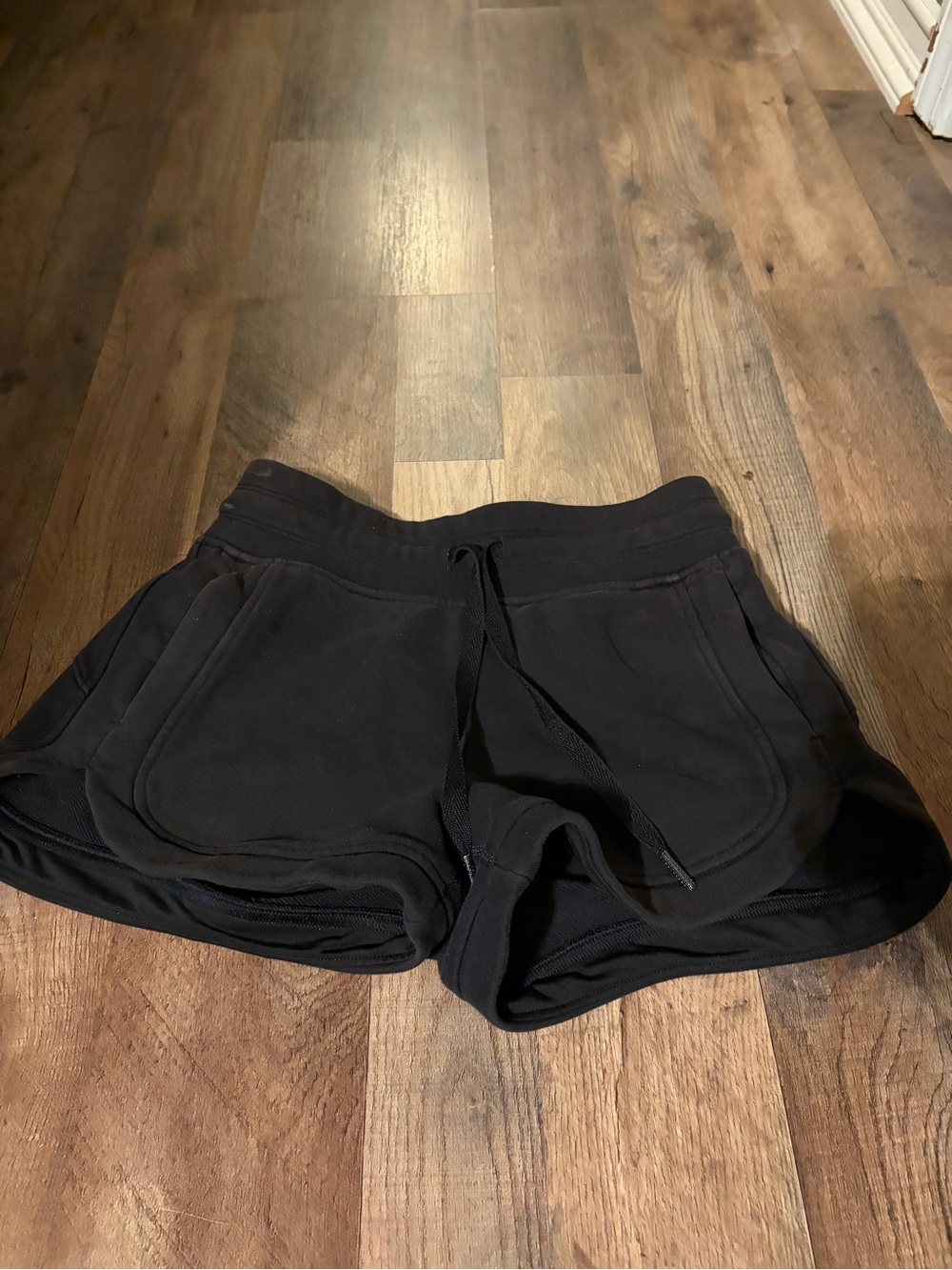 lululemon athletica Black Drawstring Athletic Shorts